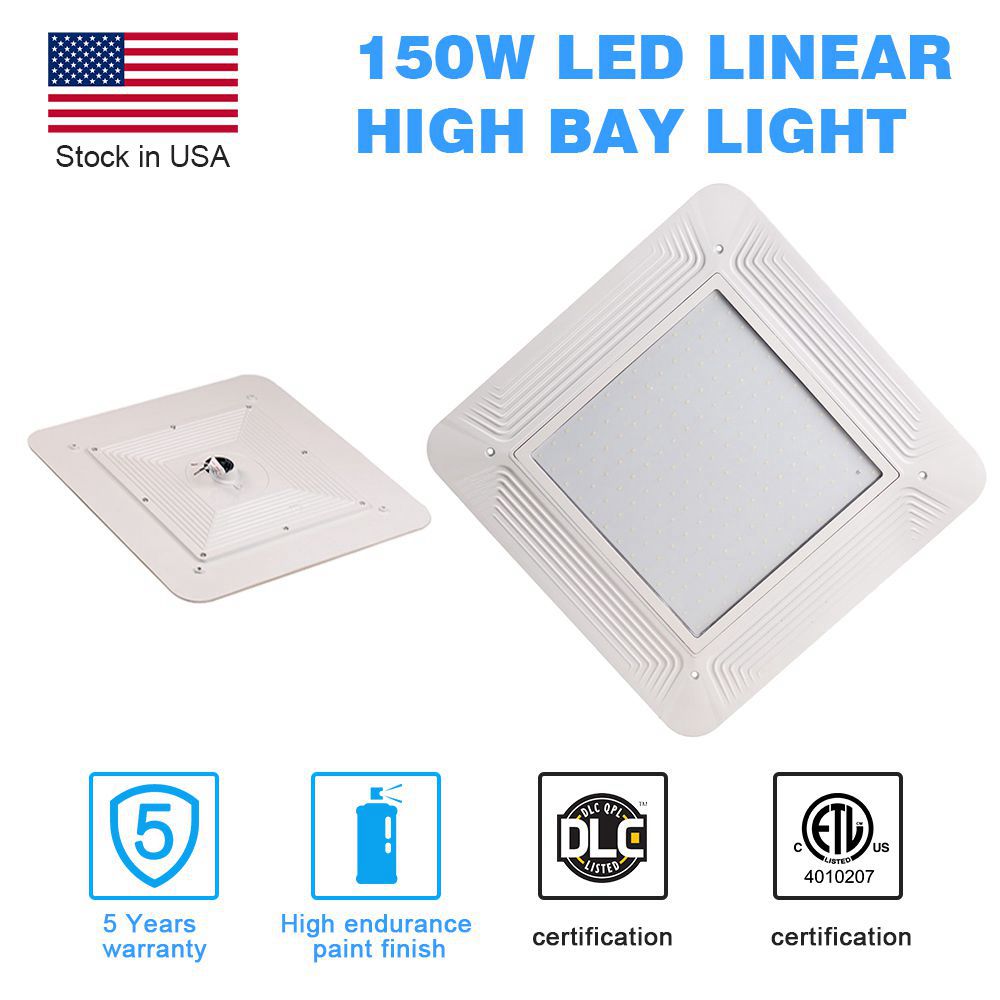 Garage Canopy Lights Ip65 Recessed Led Garage Lighting Low Bay