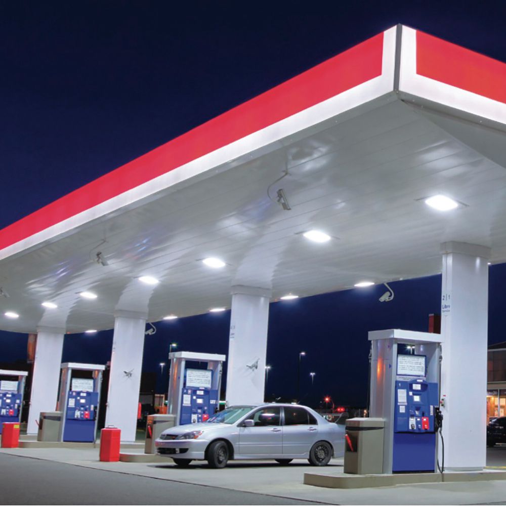 Led Canopy 150w Square Canopy Petrol Led for Gas Station Light