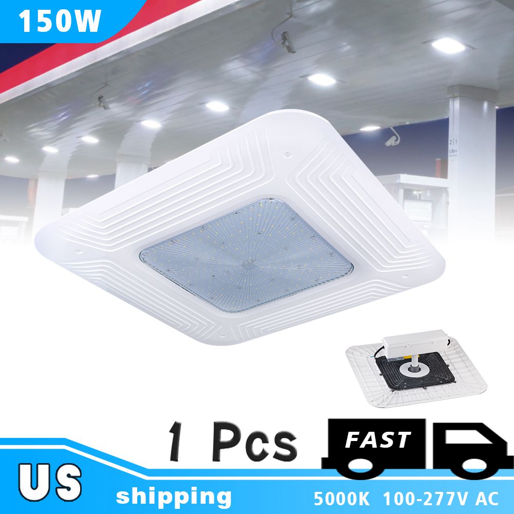 Led Canopy 150w Square Canopy Petrol Led for Gas Station Light