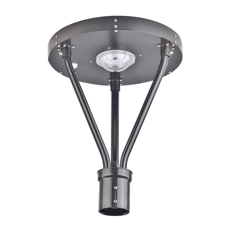 Pole top discount solar lights