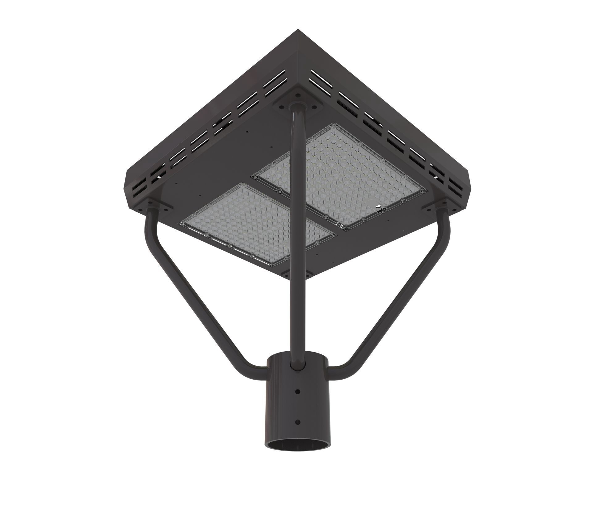 thumbnail image 2 of 100W LED Post Top Light Adjustable 3000K/4000K/5000K Landscape Lamp W/ Photocell By KUKUPPO 2 of 6