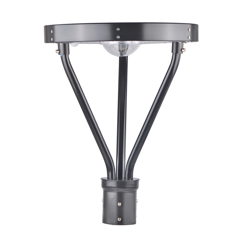 25W Solar Lights for Fence Post Tops for Parks Best Fence Post Lights