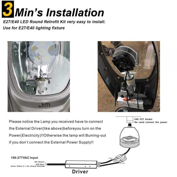 300W LED Street Light Retrofit Kits for Shoesbox Light LED Retrofit Kit