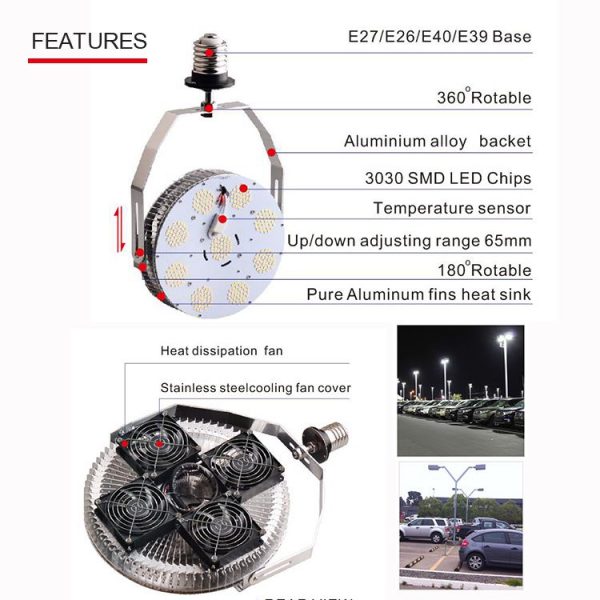 300W LED Street Light Retrofit Kits for Shoesbox Light LED Retrofit Kit