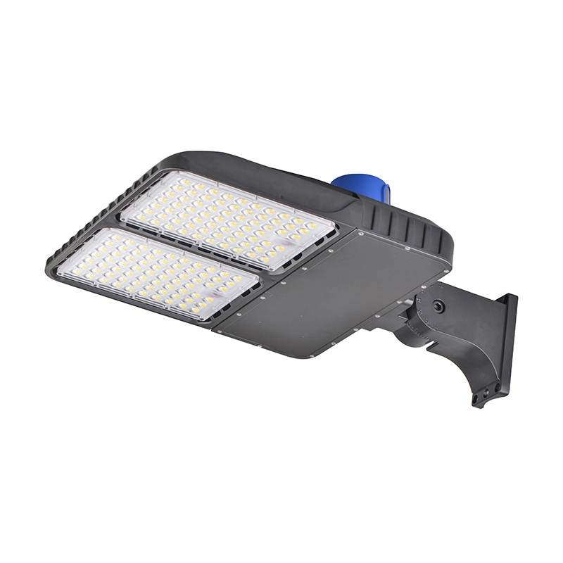 320W LED Shoebox Light Fixture Photocell Sensor for Outdoor Area