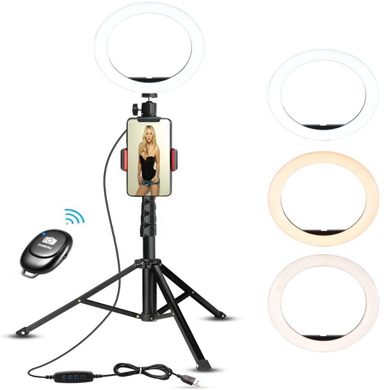 Best Ring Light For Phone – Livestream Makeup Video Conference Diamond Shape Led Camera Light