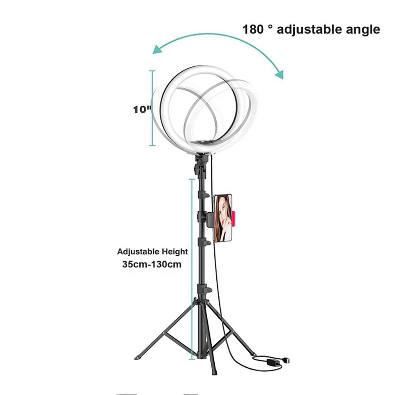 Best Ring Light For Phone – Livestream Makeup Video Conference Diamond Shape Led Camera Light