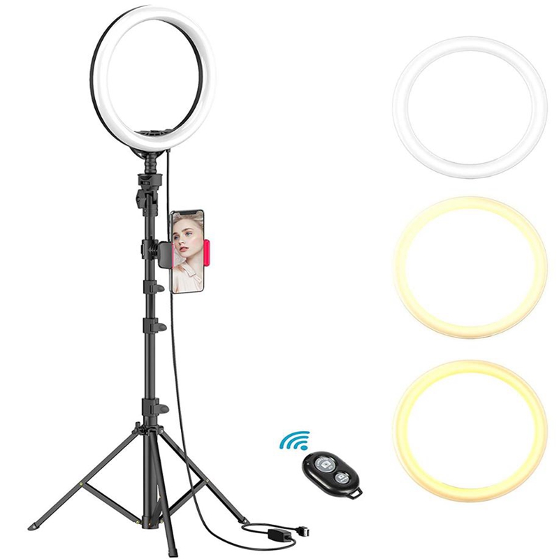 Best Ring Light For Phone – Livestream Makeup Video Conference Diamond Shape Led Camera Light