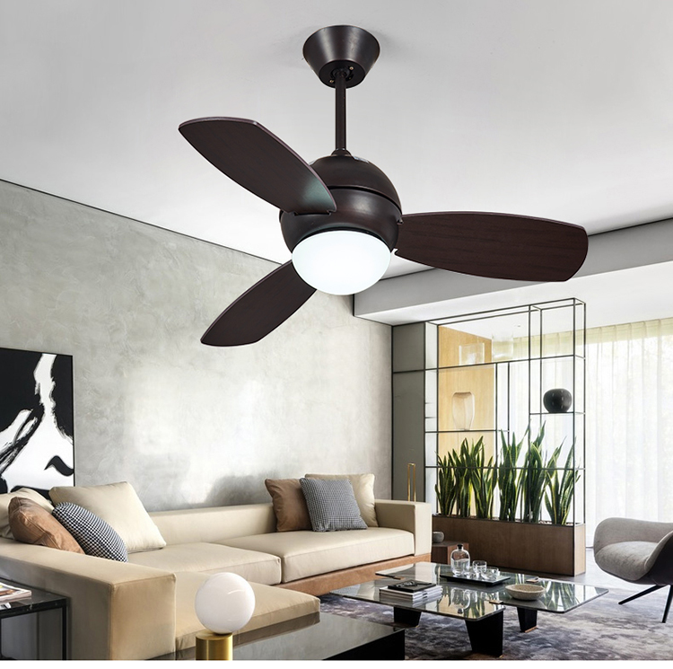 12W Home Decorators Collection Ceiling Fan Connor Led 42 inch 3 Plywood Blades for Living Room