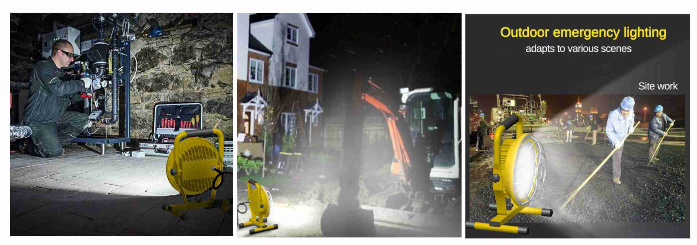 30W-Portable-Task-Light-IP65-3300Lm-for-Factory-Lighting