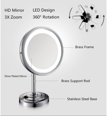 5X Makeup Mirror