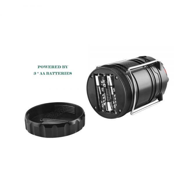 12W Large Battery Operated Lanterns With Led Flash Light
