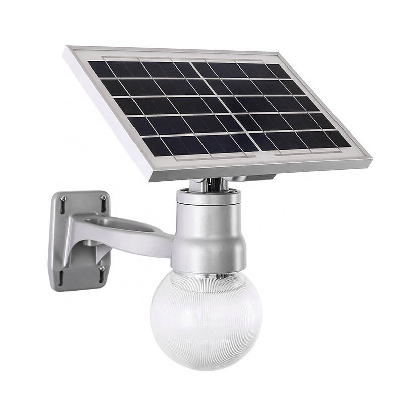 12W Solar Powered Outdoor Street Lights Moon Apple Peach Style for Courtyard BBIER