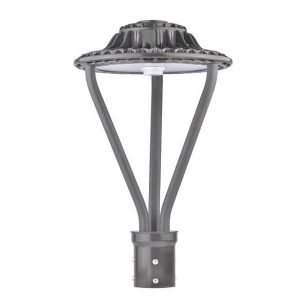 30W Post Top Light Fixture Garden IP65 ETL DLC Approved Motion sensor Light for Parks