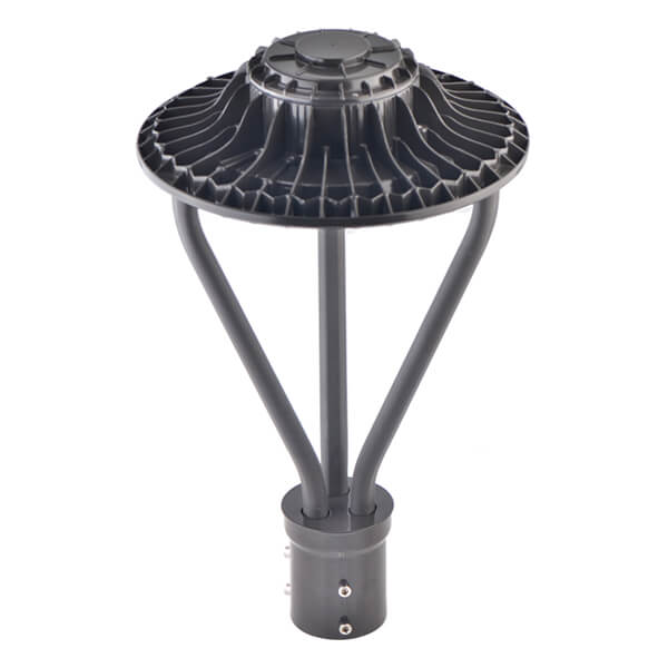 30W Post Top Light Fixture Garden IP65 ETL DLC Approved Motion sensor Light for Parks