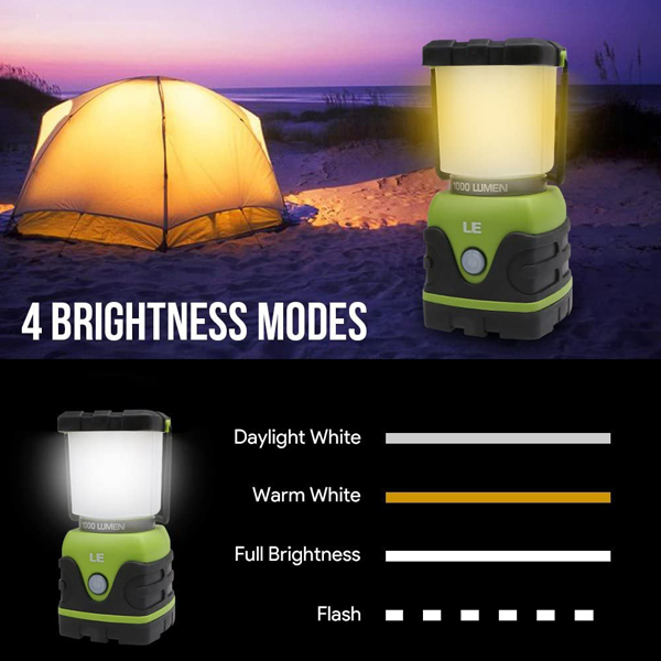 Dimmable 1000lumens Rechargeable Battery Operated Lanterns