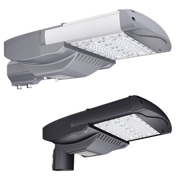 Led Shoebox Pole Light 100W IP66 16000lm with ETL DLC listed for Road and Parking Lots