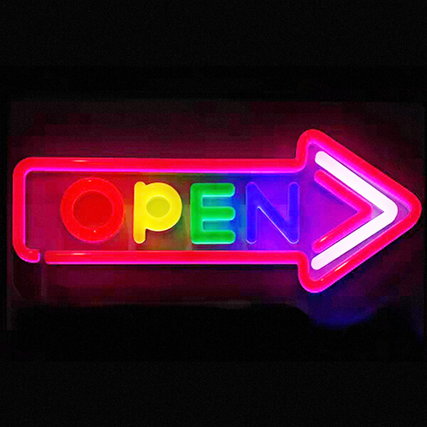 Special Design Led Open Closed Signs Custom Made Wholesale from Bbier