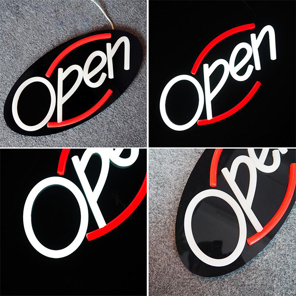 Special Design Led Open Closed Signs Custom Made Wholesale from Bbier