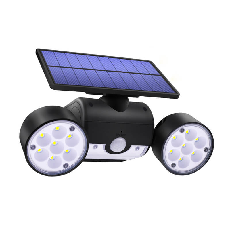 2.5W Motion Activated Solar Flood Light Supplier IP65 Adjustable for Patio