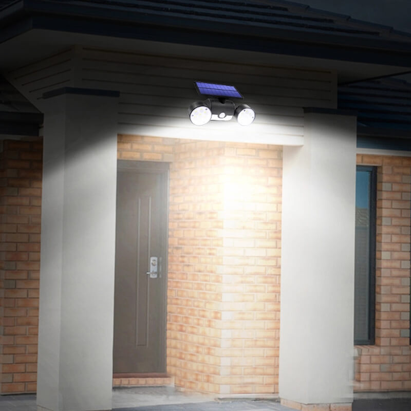 2.5W Motion Activated Solar Flood Light Supplier IP65 Adjustable for Patio