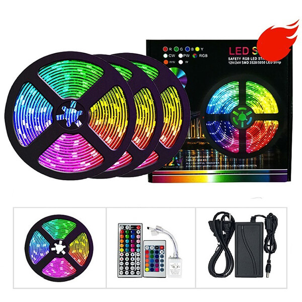 Hot Selling RGB Tape Light Waterproof Led TV Backlight With Remote Control from China Factory