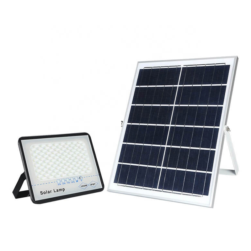 OEM 100W Solar Flood Light with Remote Control Supplier for Billboard