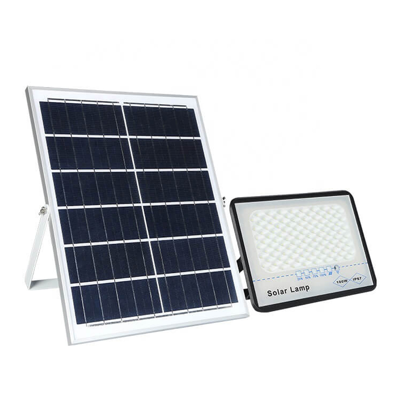 OEM 100W Solar Flood Light with Remote Control Supplier for Billboard