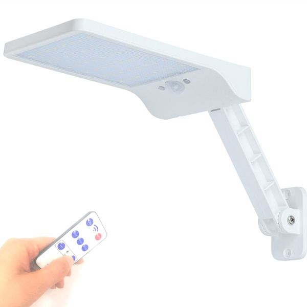 Solar Wall Mounted Street Light 4W 480lm IP65 with Motion sensor for Road