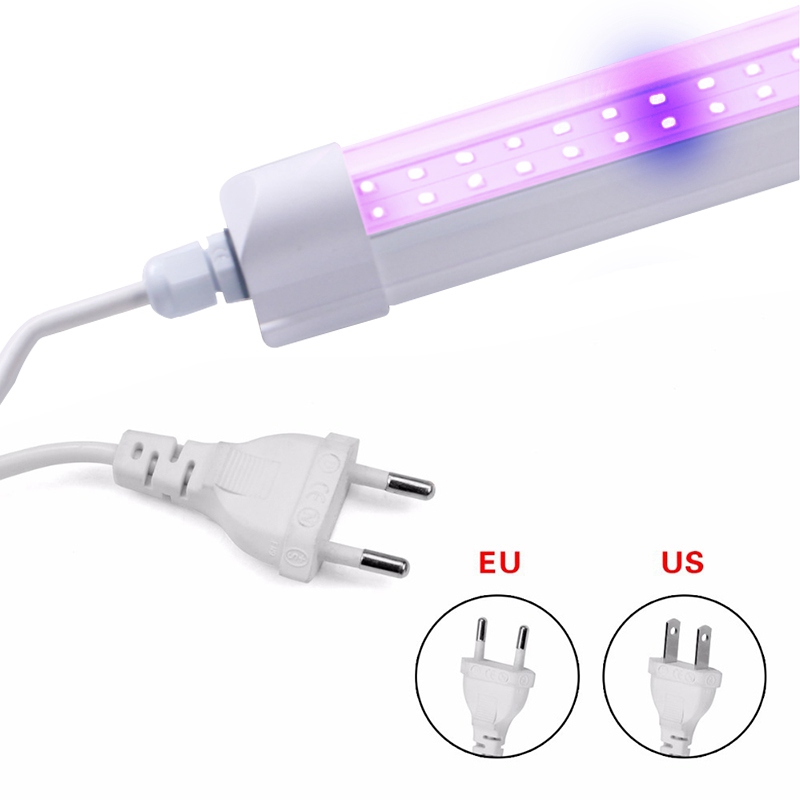 24W T8 Grow Light Low IP65 Double-rows with AC85-265V Fcc Listed