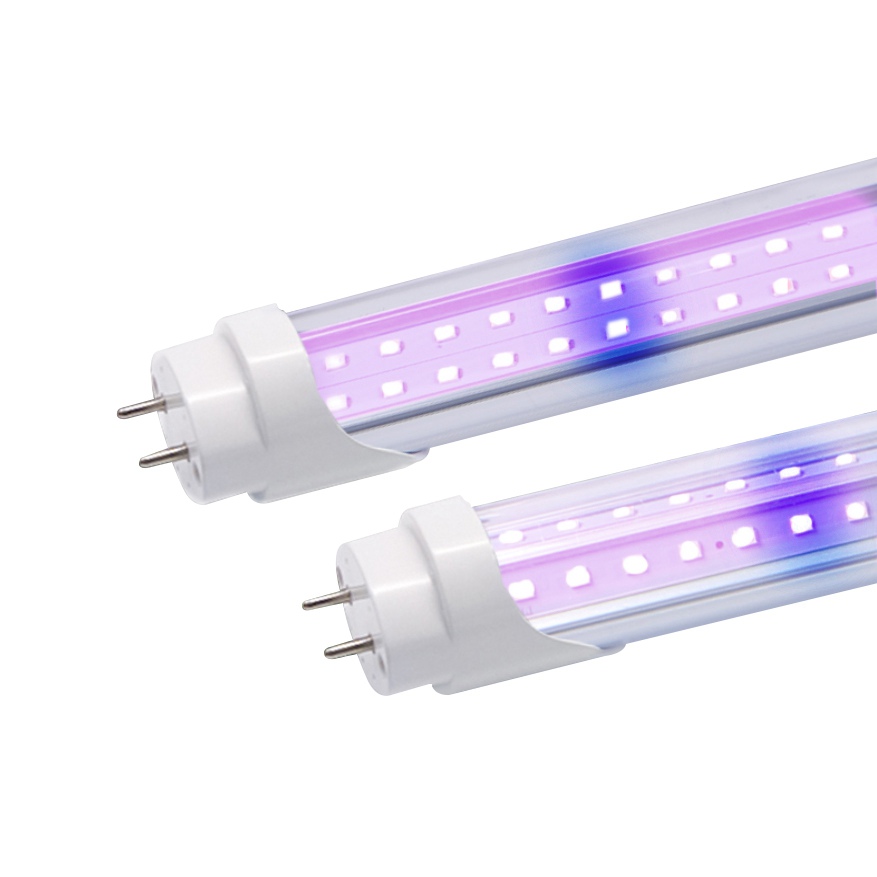 36W T8 LED Grow Bulbs IP40 Double-rows with AC85-265V