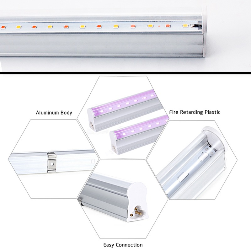 T5 Grow Light Spectrum 18W IP40 with Warranty 3 Years