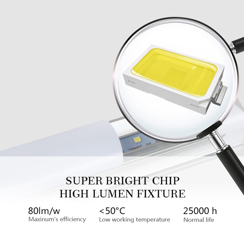 T8 Grow Light Fixture 5W IP40 AC85-265V with Full spectrum