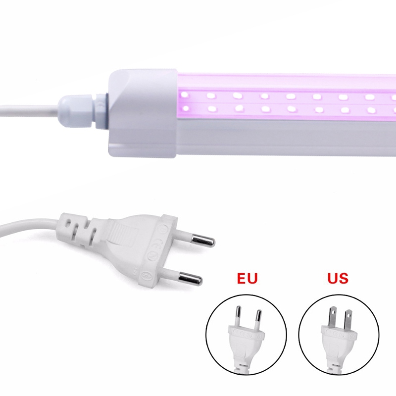 T8 Growth Bulb 48 Inches 18W IP65 Double-rows with AC85-265V