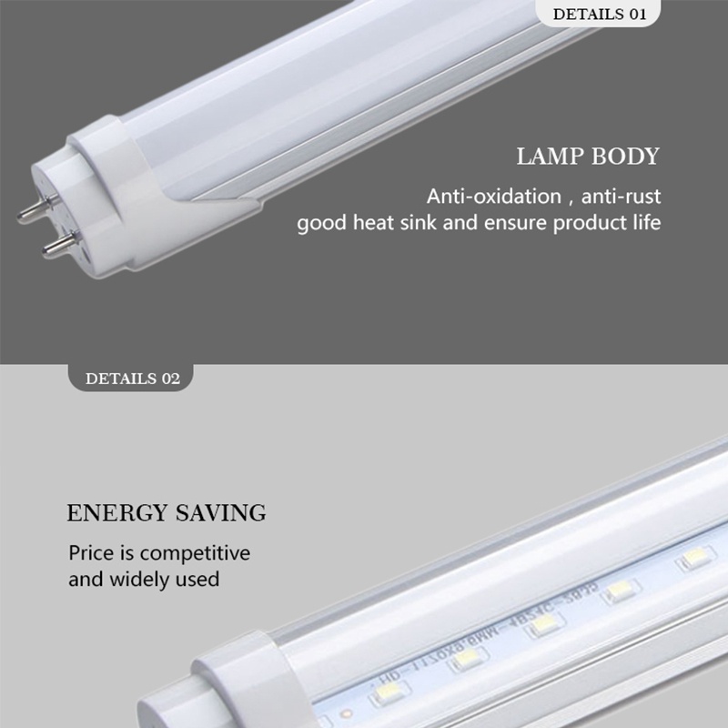 T8 LED Grow Light Fixture 24W IP40 with AC85-265V