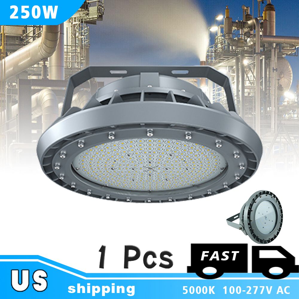 High Bay Explosion Proof LED Light 250W 5000K AC100-277V with UL Listed
