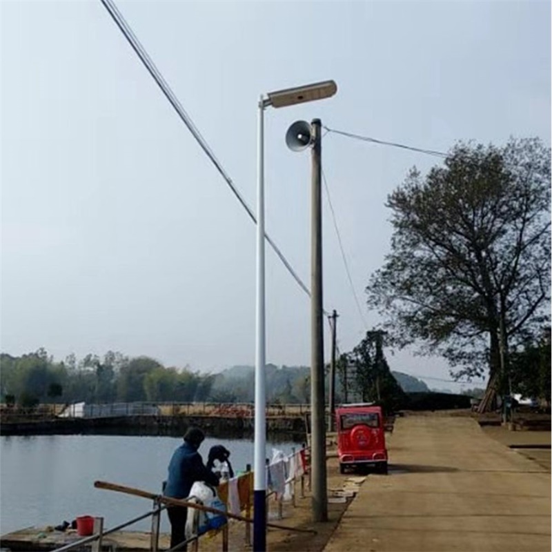 All In One 30W LED Solar Street Light with PIR sensor 5000K
