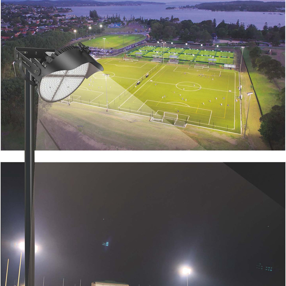 1000W LED Stadium Lights IP65 5000K 130,000Lm with 100-277VAC