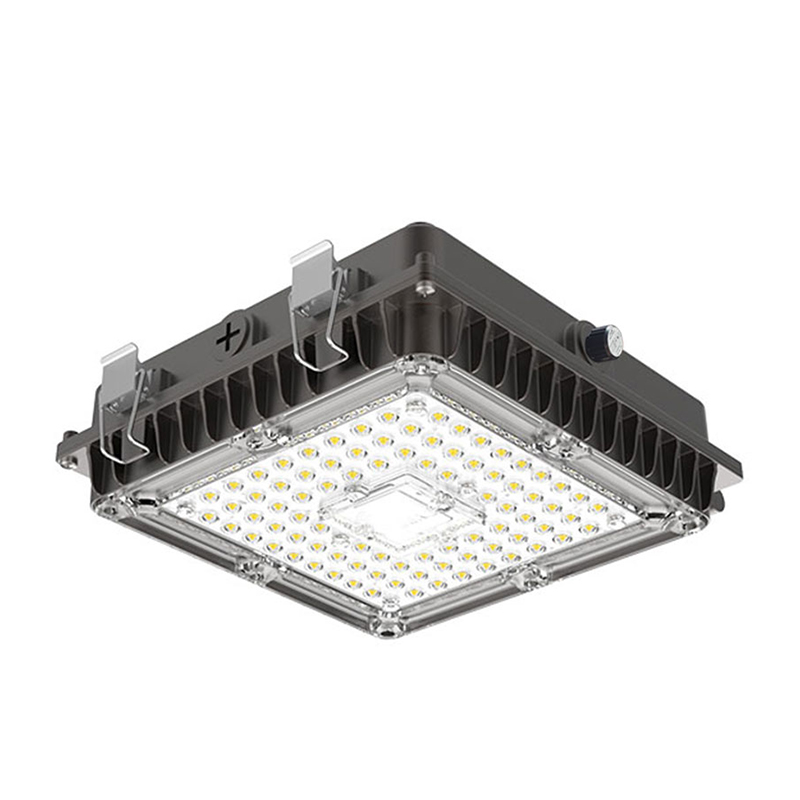 LED Canopy Lights for Gas Station 60W 80W 100W 120W Adjustable IP65