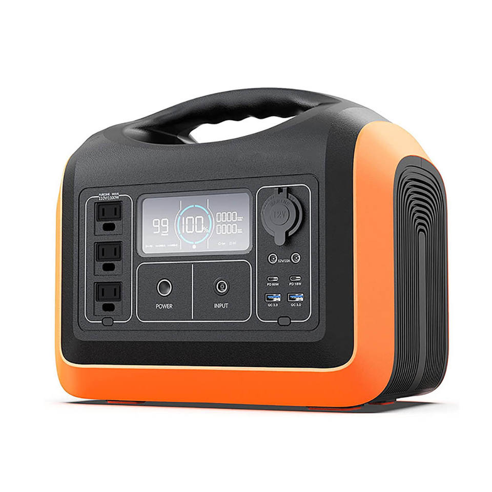 2022 New Arrival 992Wh 1200W Emergency Generator Camping Outdoor Solar Portable Power Station