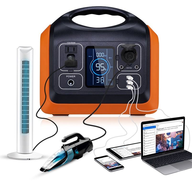 Wholesale 600W 595Wh Outdoor Camping Emergency Rechargeable LiFePO4 Battery  Backup Portable Power Station - BBIER