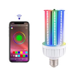 40W 60W 80W 100W RGB LED Corn Light 130LM/W with ETL CE Listed for Garden Warehouse