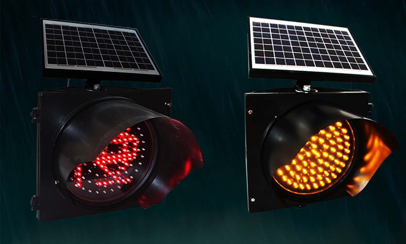 What is a solar warning light?