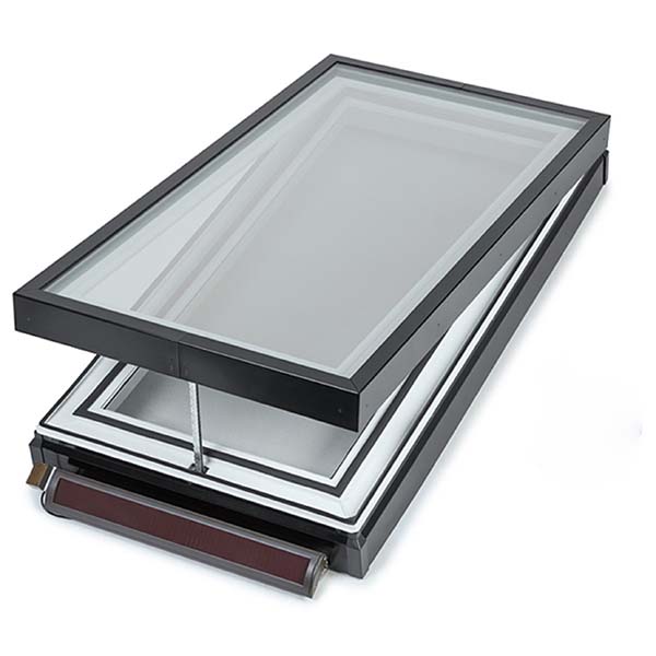 LED Artificial Skylight Silver Operable Skylight