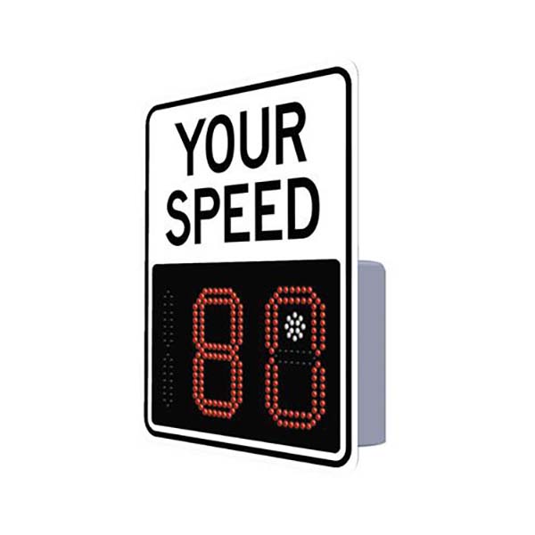 Lighted Stop Slow Paddles EV12 Radar Speed Signs