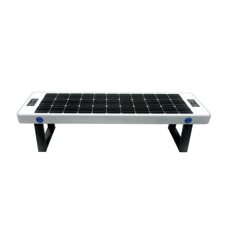 Smart Solar Powered Bench 30W IP65 WIFI Bluetooth Music Photovoltaic Bench