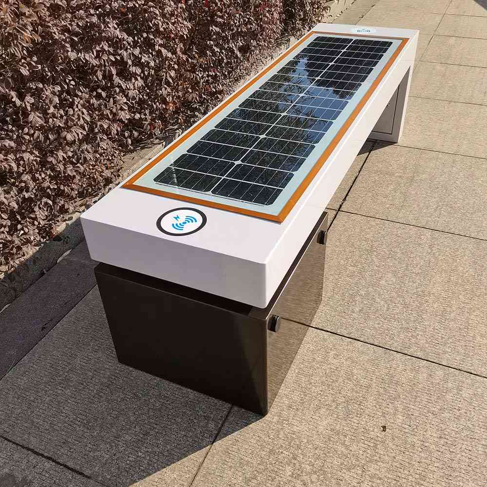 Solar Powered Benches 100W Best Multi-functional flat