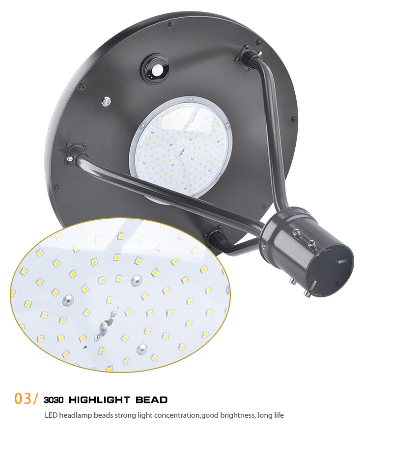 solar lamp post cap LED post top fixture