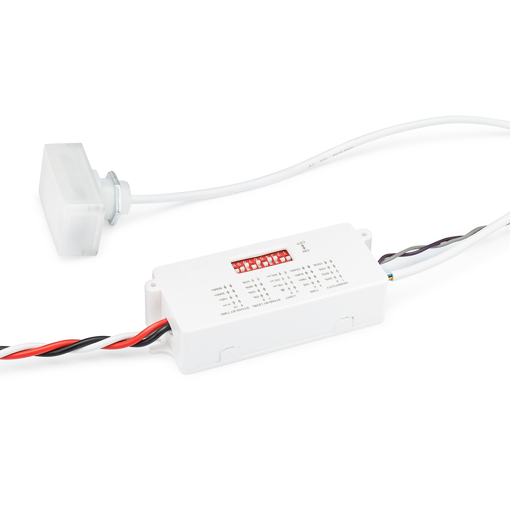 Microwave Motion Sensor 120-277V for Light Fixture