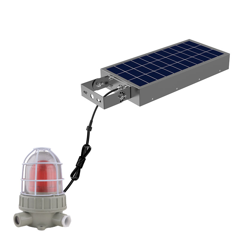 Solar Flashing Warning Lights IP65 Solar Warning Beacon